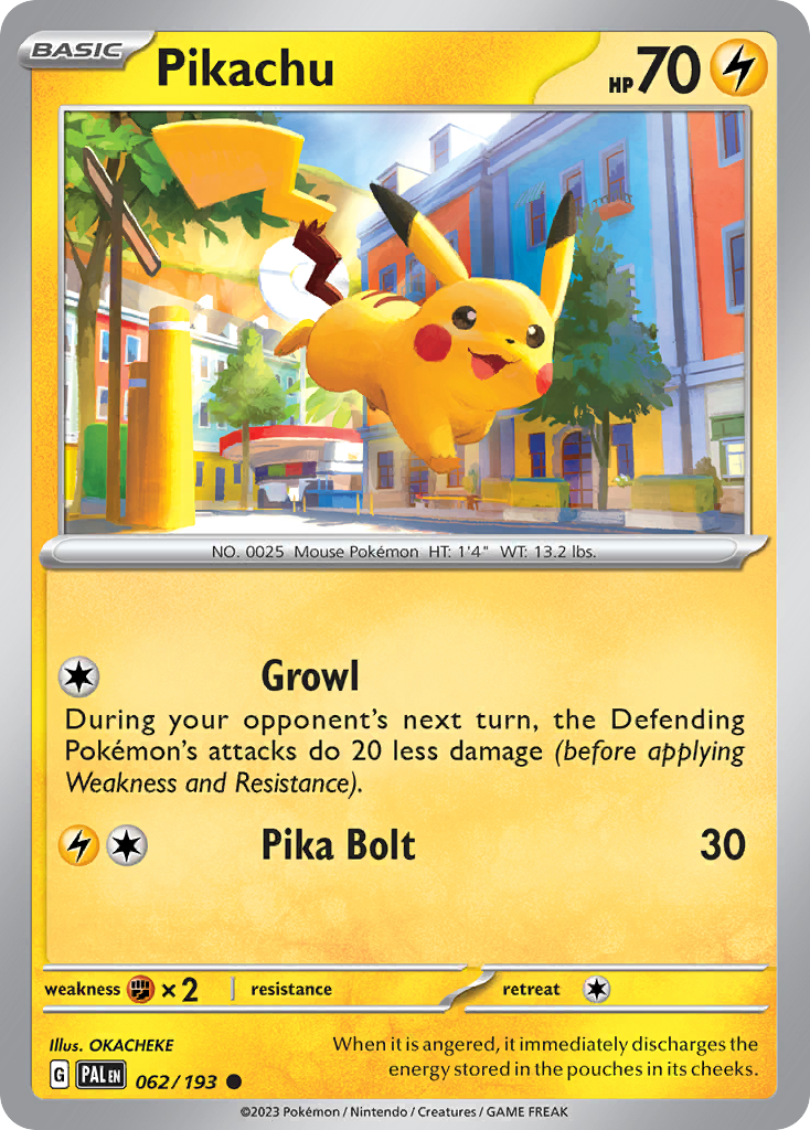 pokemon pikachu trading card game